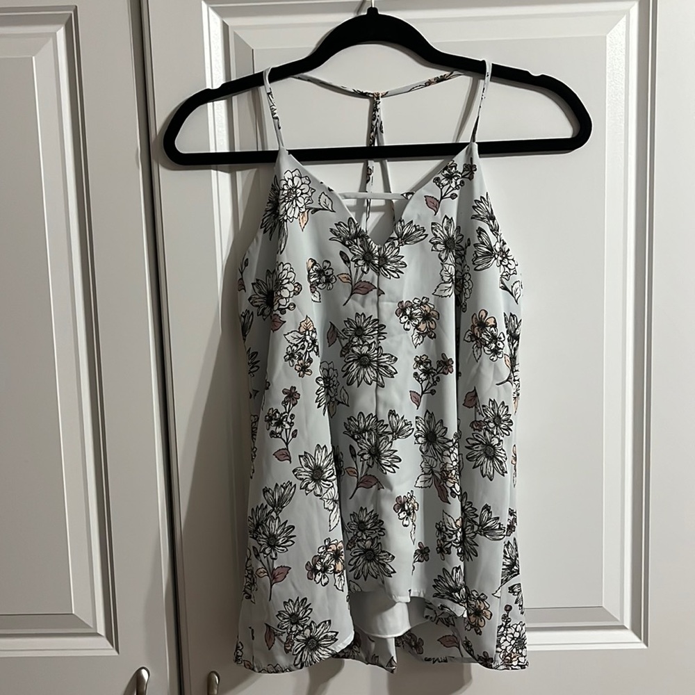 Blue Rain tank (Size: XSmall)
